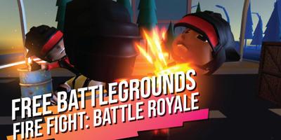 Poster Free Battlegrounds Fire Fight