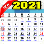 Kalender 2021 Indonesia - Tanggalan Jawa (Lengkap) 아이콘