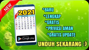 Kalender 2021 Indonesia - Tanggalan Jawa (Lengkap) постер