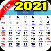 Kalender 2021 Indonesia - Tanggalan Jawa (Lengkap) 스크린샷 1