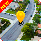 La navigation Street View cartes icône