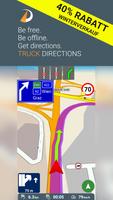 Truck GPS Navigation seit 1996 Plakat