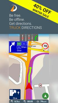 Truck GPS Navigation Pro by Directions (est. 1996) 海报