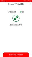Dirham VPN تصوير الشاشة 1