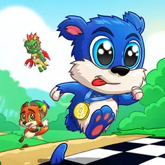 Скачать Fun Run 3 - гонки мультиплеер XAPK