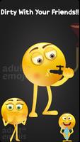 Dirty Emoji Sticker Keyboard capture d'écran 1