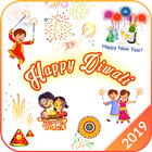 Stickers for WhatsApp –WASticker for New Year 2019 ไอคอน