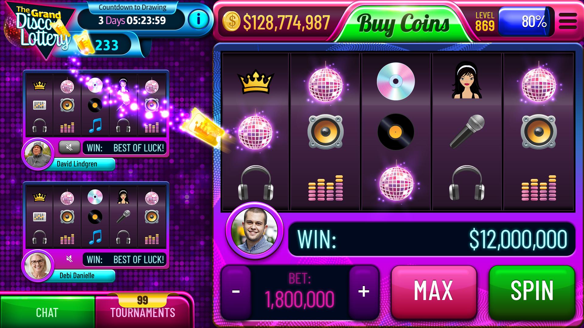 Casino games spin and win