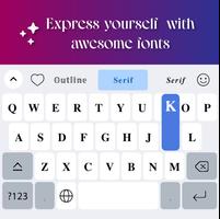 Poster Fonts Keyboard
