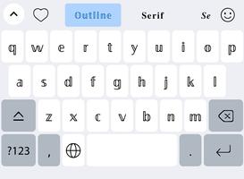 1 Schermata Fonts Keyboard