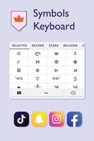 Symbols Keyboard poster