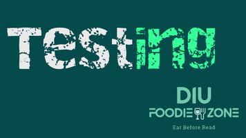 DIU Foodie Seller & Admin 포스터