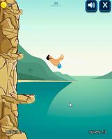 برنامه‌نما Cliff Diving backflips Games عکس از صفحه