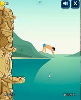 Cliff Diving backflips Games screenshot 2