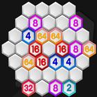 Hexagone Puzzle Bloquer Jeu icône