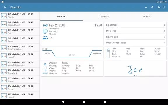 Screenshot 19 for Diving Log