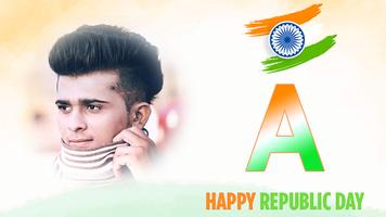 Indian Republic Day Letter & Alphabet Editor Ekran Görüntüsü 3