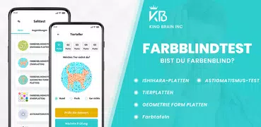 Farbblindheitstest- Ishihara
