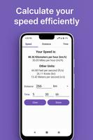 Speed Distance Time Calculator captura de pantalla 1
