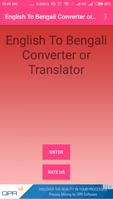 English To Bengali Converter-poster