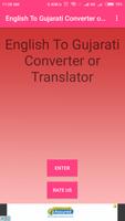 English To Gujarati Converter poster