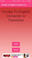 Yoruba To English Converter poster