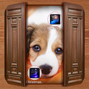 Wooden Door Lock Screen APK