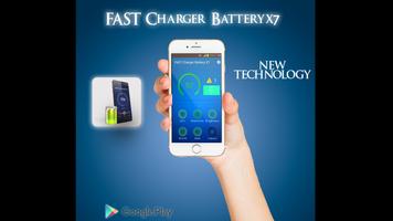 Fast charger battery x7 imagem de tela 3