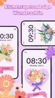 Flower Language Blumentastatur Plakat