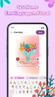 Flower Language Keyboard DIY imagem de tela 3