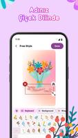Flower Language Keyboard DIY Ekran Görüntüsü 3