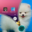 Fluffy Zipper Lock Screen