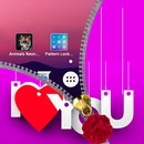 I Love You Zipper Lock Screen APK