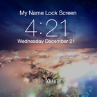 My Name Lock Screen icône