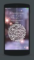 NewYear Neon 2022 Lock Screen 스크린샷 2