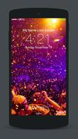 NewYear Neon 2022 Lock Screen 截圖 3