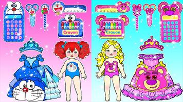 Paper Dolls Diary DIY Dress Up captura de pantalla 2