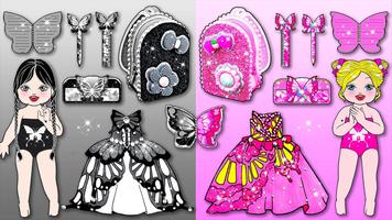 Paper Dolls Diary DIY Dress Up captura de pantalla 3