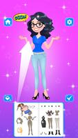 DIY Paper Doll: Dress Up Games پوسٹر