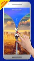 Paris Zipper Lock Screen постер