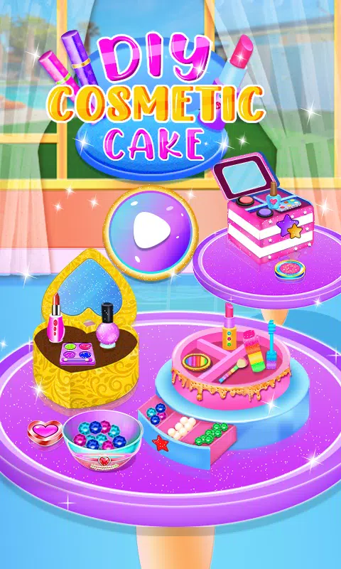 Play Girl Makeup Kit Comfy Cakes Pretty Box Bakery Game