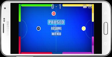 Air Hockey Permainan 2D screenshot 2