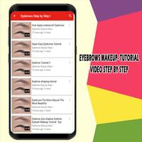 Eyebrows Makeup- Tutorial Video Step by Step পোস্টার