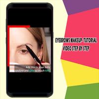 Eyebrows Makeup- Tutorial Video Step by Step screenshot 1
