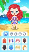 DIY Doll Dress Up: Dream Girls تصوير الشاشة 1