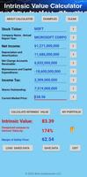 Intrinsic Value Calculator OE screenshot 2