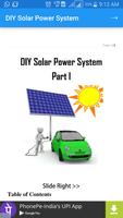 DIY Solar Power System : Prt 1 Affiche