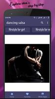 Dancing Salsa Wallpaper Affiche