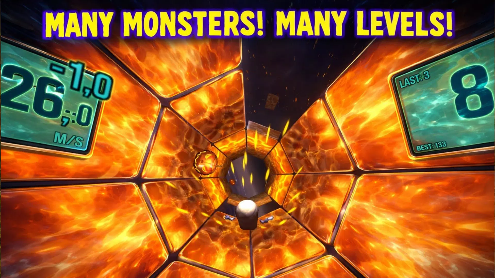 怪物奔跑:3D 冒险