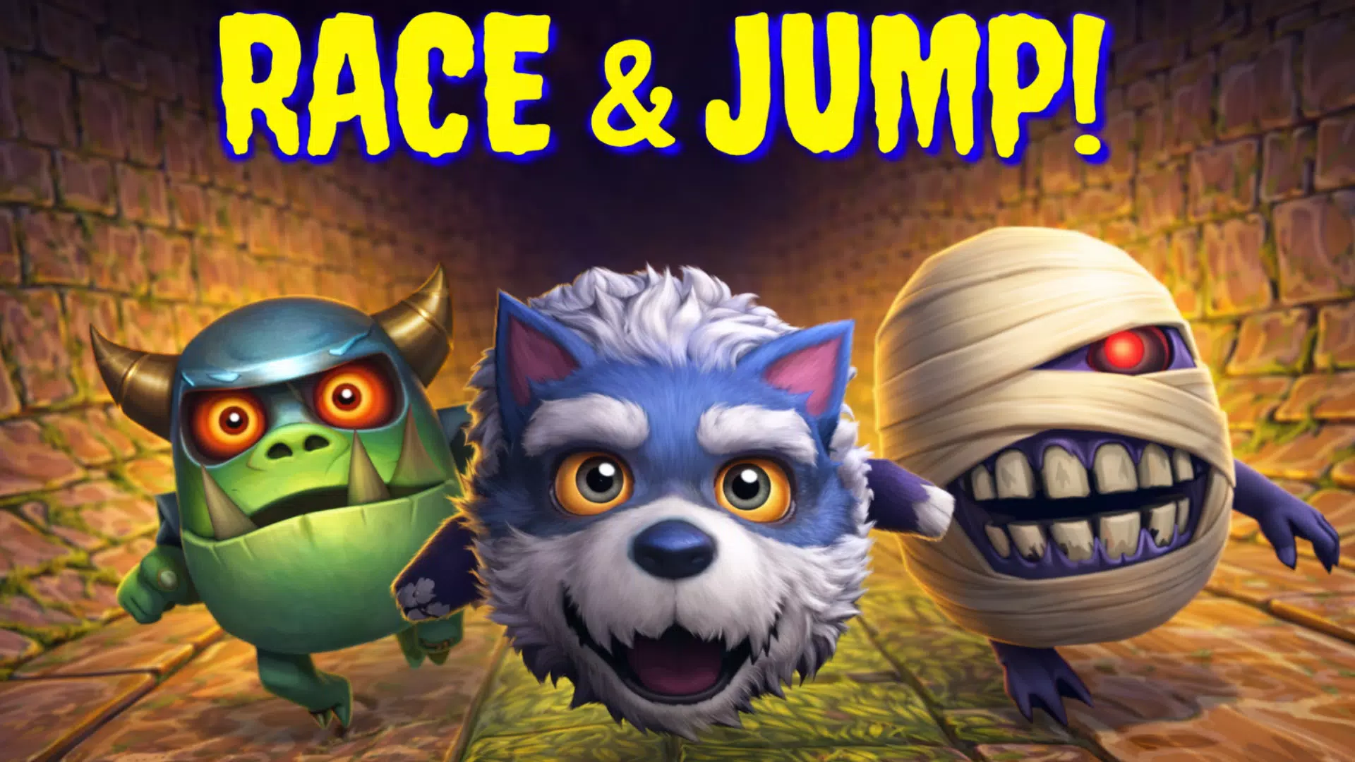 怪物奔跑:3D 冒险